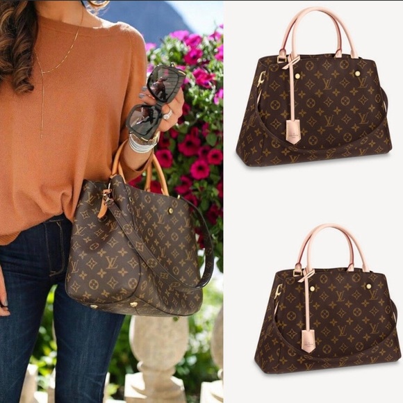 Louis Vuitton shoulder bag MONTAIGNE GM, Authentic, vintage gently used - Picture 9 of 15